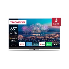  Thomson Smart QLED Plus TV 65&quot;; Google TV; 3840 x 2160 (4K UHD) 851305 65QG6C14 на топ цена - PIC.bg