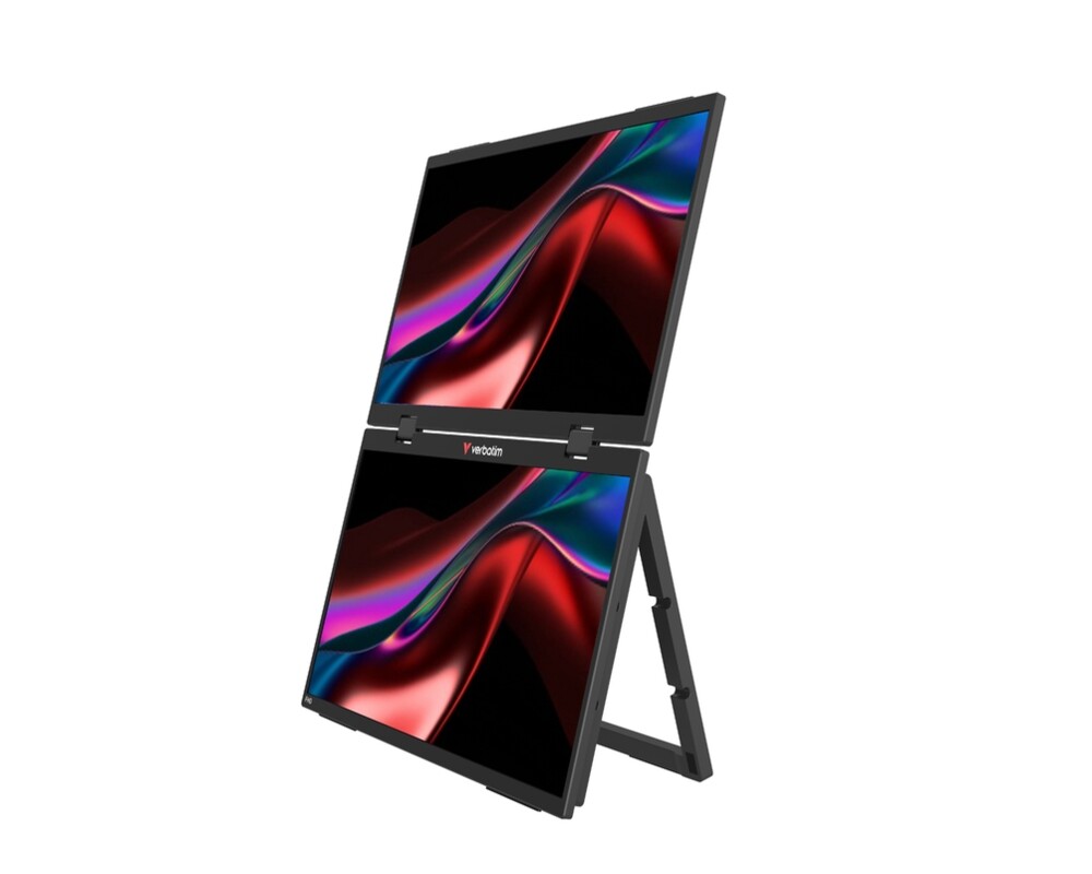 Монитор Verbatim Portable 15.6" Dual Monitor Essentials 11