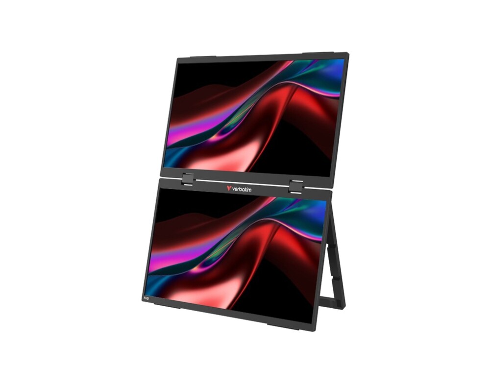 Монитор Verbatim Portable 15.6" Dual Monitor Essentials 10