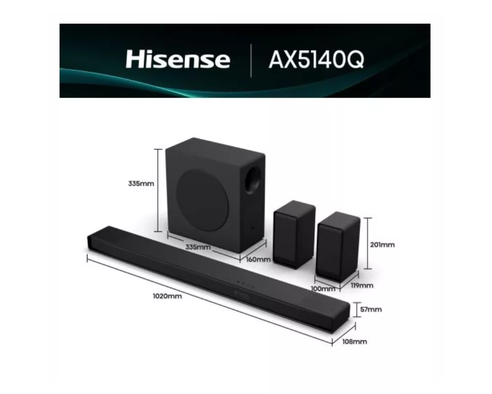 Аудио система Hisense AX5140Q 2