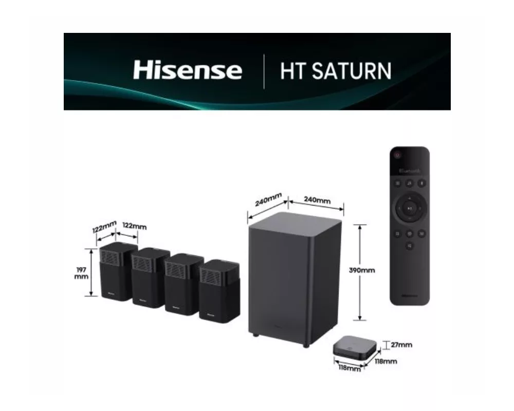 Тонколони Hisense HT Saturn 2