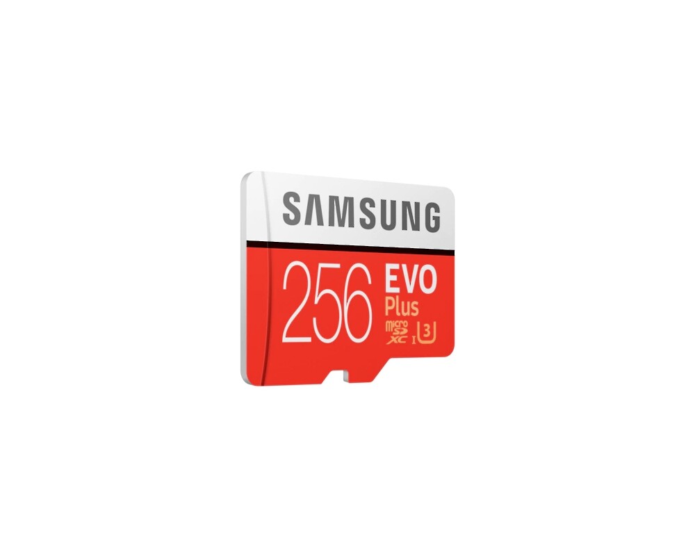 Флаш карта Samsung 256GB micro SD Card EVO+ with Adapter 3