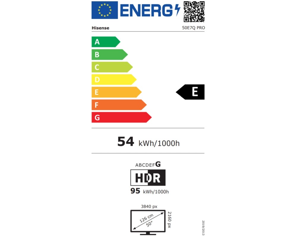 Телевизор Hisense 50" E7Q Pro 6