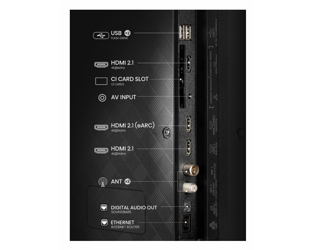Телевизор Hisense 55" E7Q Pro 4