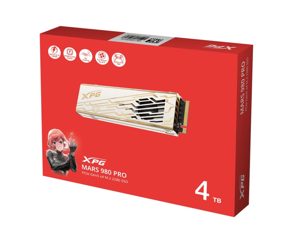 SSD ADATA MARS 980 Pro 4TB Gen 5 5
