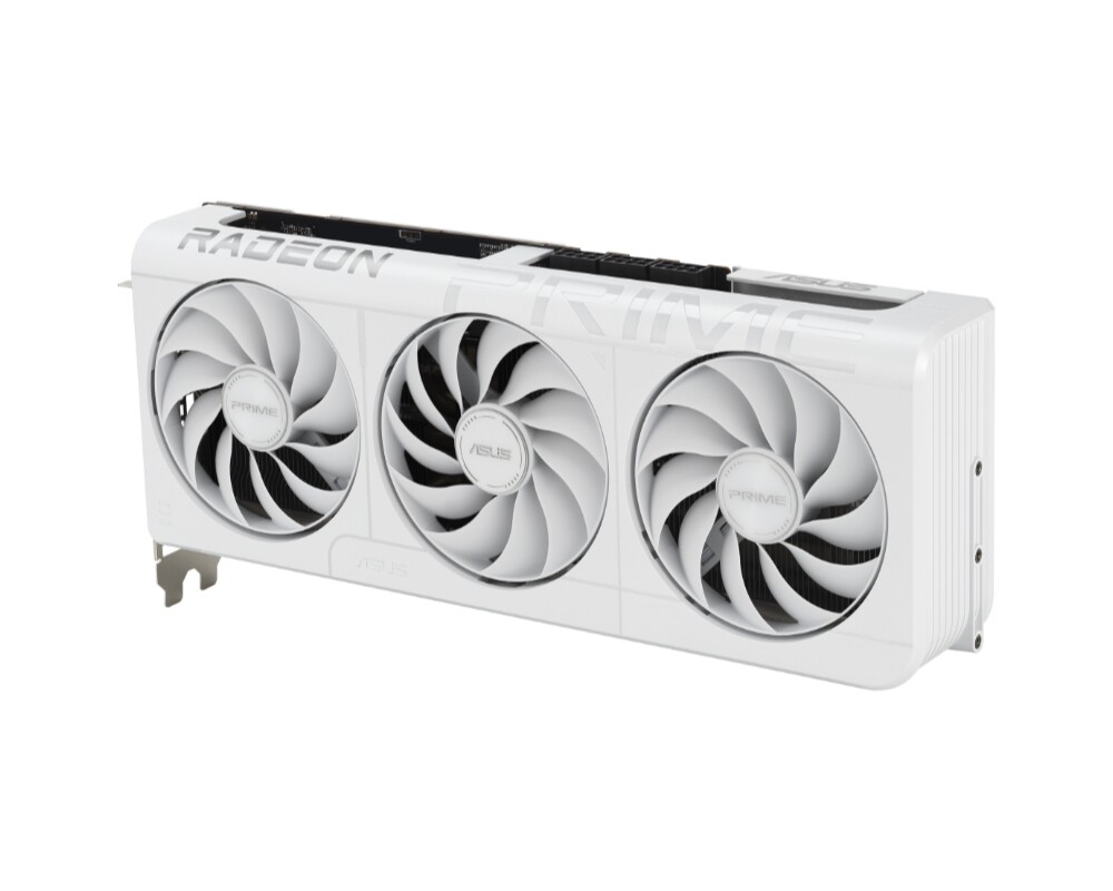 Видеокарта Asus Prime RX 9070XT 16GB GDDR6 OC White 7