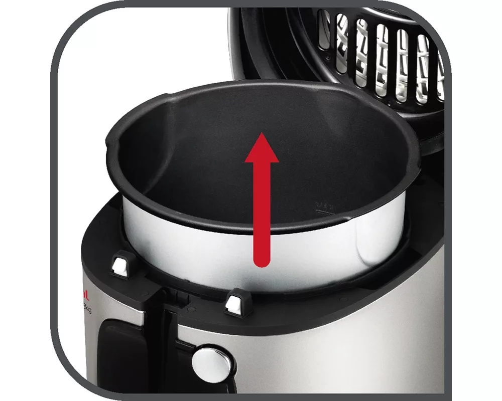 Фритюрник Tefal FR480015 Fry Deep Fry Xxl Mega 2 Kg Blk 3