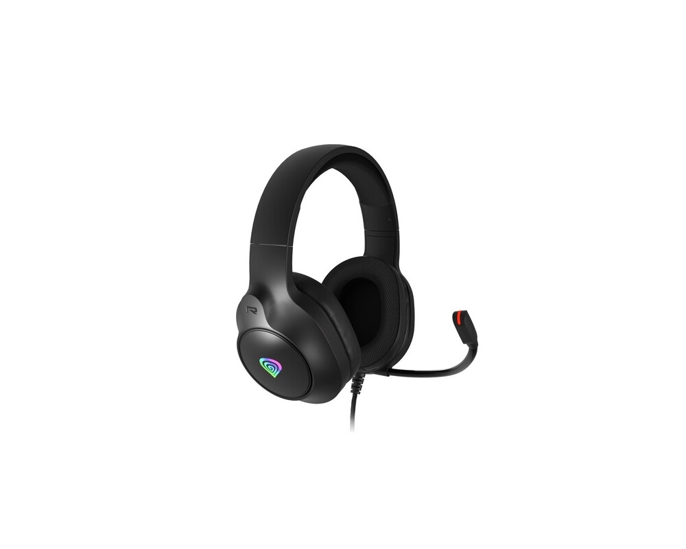 Слушалки Genesis Headset Neon 213 With Microphone RGB Illumination Black 3