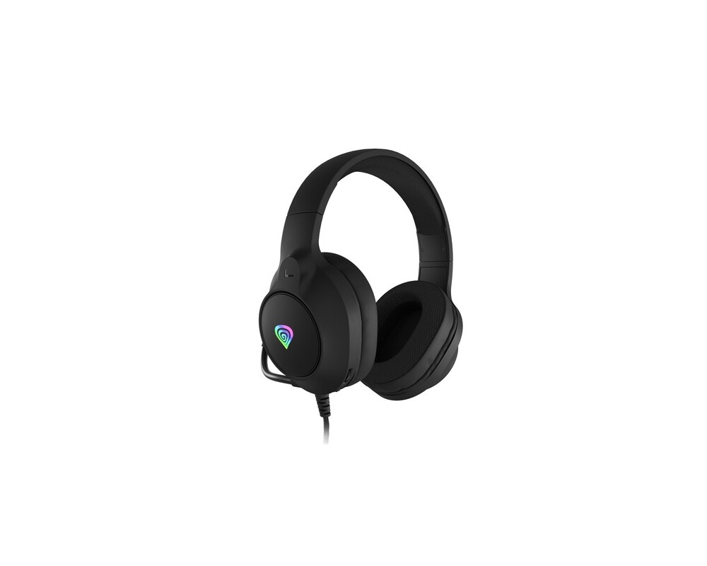 Слушалки Genesis Headset Neon 213 With Microphone RGB Illumination Black 5