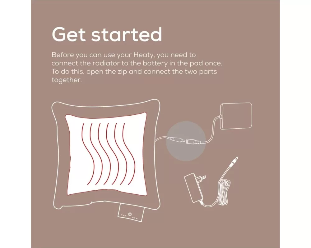 Термоподложка Beurer HK 77 Heaty smokey-taupe 4