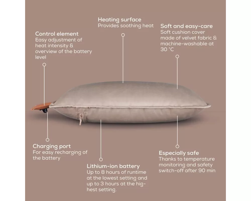 Термоподложка Beurer HK 77 Heaty smokey-taupe 7