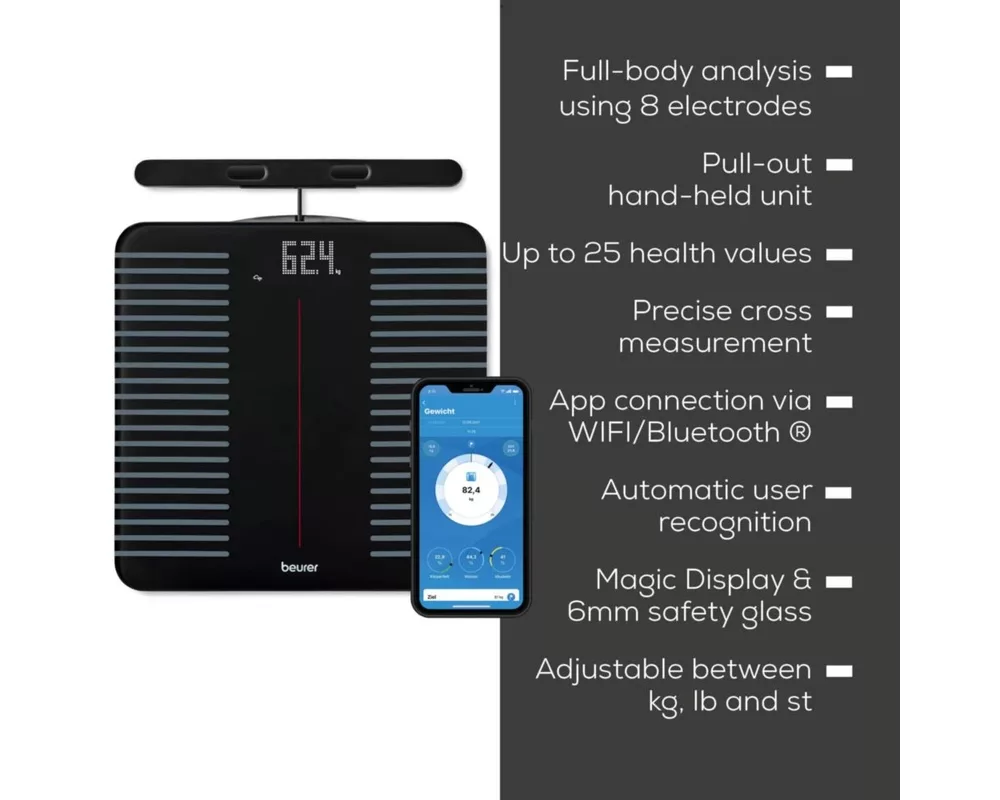 Смарт кантар Beurer BF 990 Wifi 7
