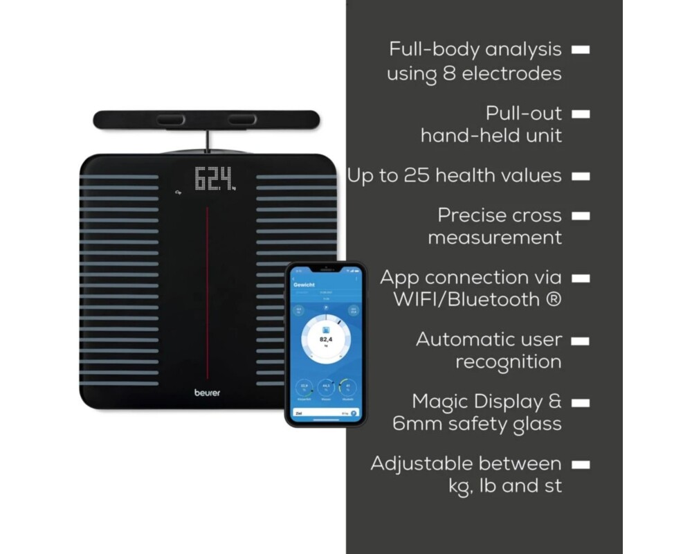 Смарт кантар Beurer BF 990 Wifi 7
