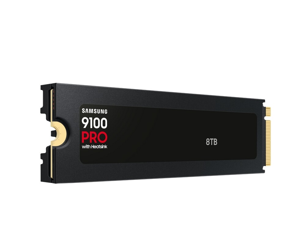 SSD 8TB Samsung SSD 9100 PRO Heatsink PCIe 5.0 NVMe 2.0 M.2  up to 14 800 MB/s 2