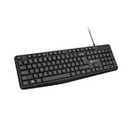Клавиатура Natec Keyboard Nautilus SLIM US Layout Black 2