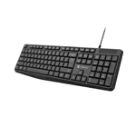 Клавиатура Natec Keyboard Nautilus SLIM US Layout Black 3