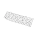 Клавиатура Natec Keyboard Nautilus US Layout White 4