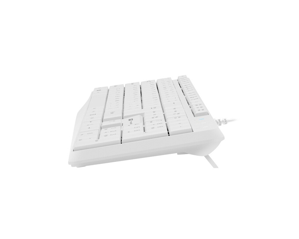 Клавиатура Natec Keyboard Nautilus US Layout White 3