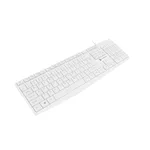 Клавиатура Natec Keyboard Nautilus US Layout White 2