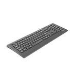 Клавиатура Natec Keyboard Barracuda SLIM US Layout Black 5
