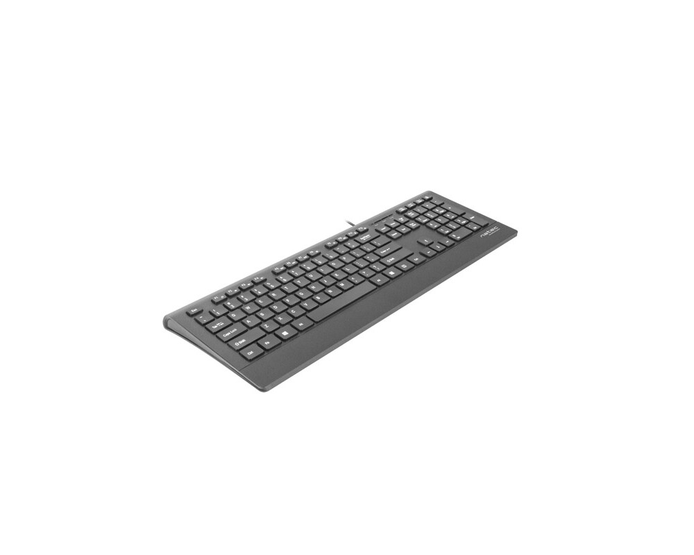 Клавиатура Natec Keyboard Barracuda SLIM US Layout Black 5