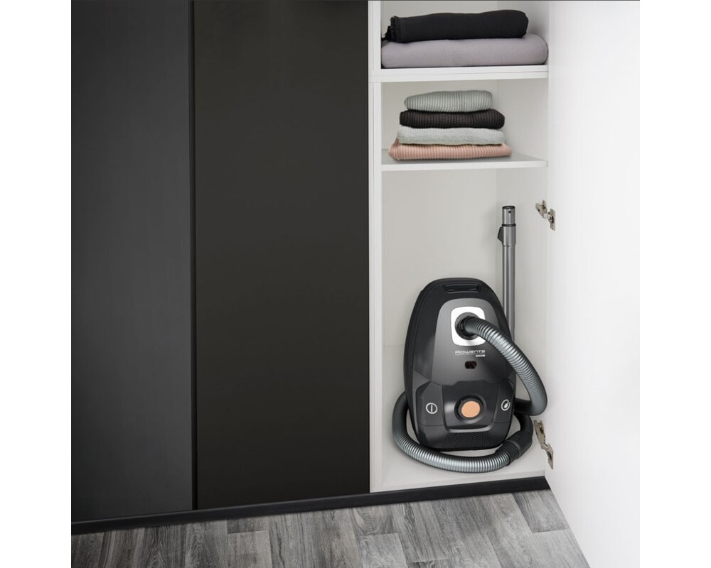 Прахосмукачка Rowenta Canister Bagged Green Force Effitech 400W Total 5