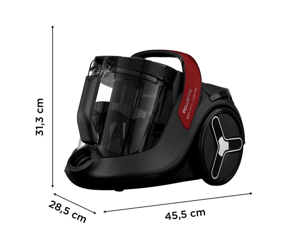 Прахосмукачка Rowenta RO7B13EA Green Force Cyclonic Max 900W 4
