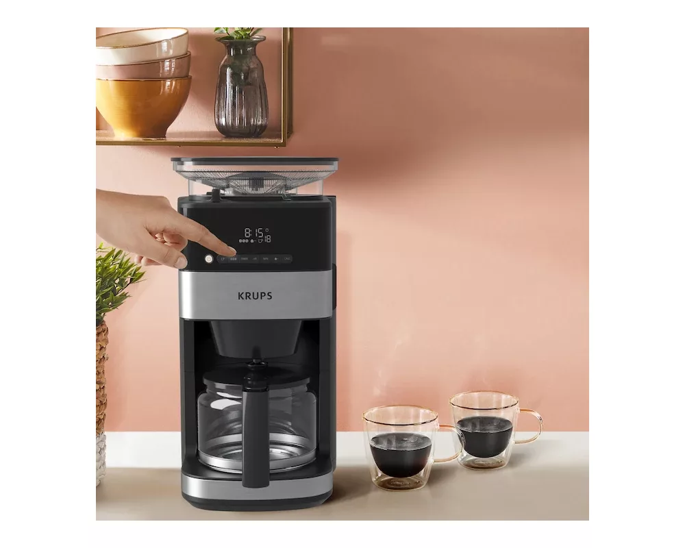 Кафемашина Krups KM832810 Grind & Brew 13