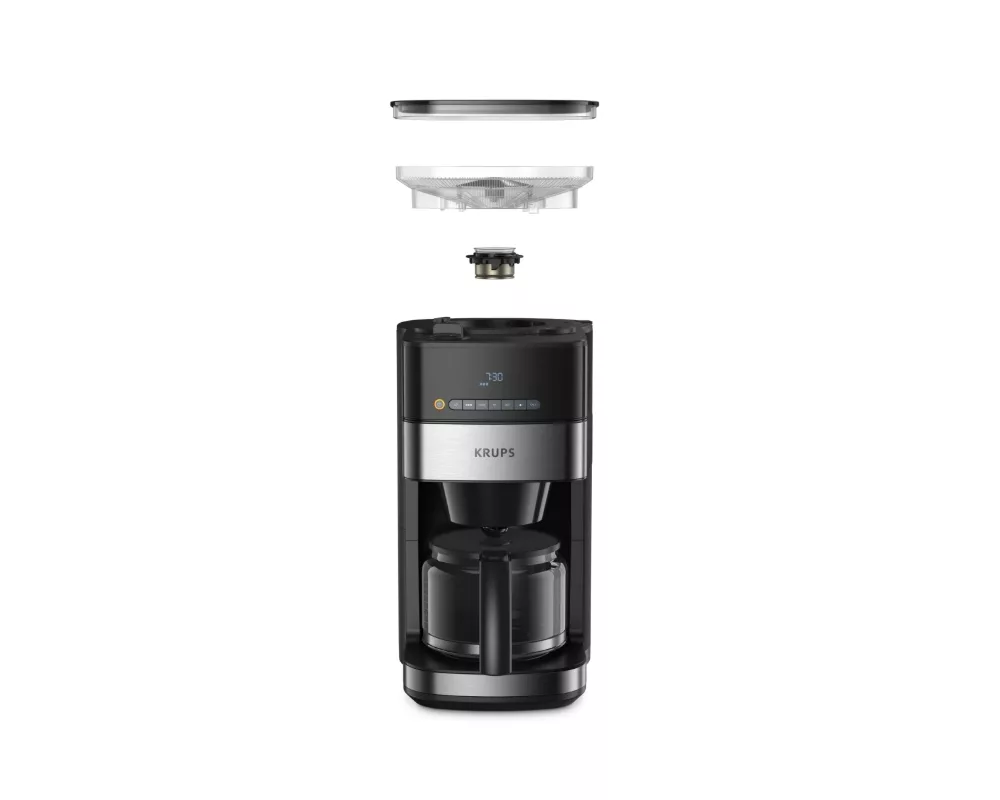 Кафемашина Krups KM832810 Grind & Brew 6