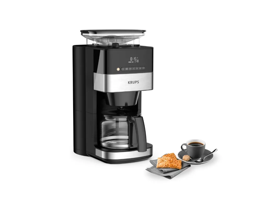 Кафемашина Krups KM832810 Grind & Brew 8
