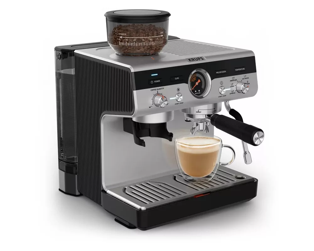 Кафемашина Krups XP804T10 Esp Pump+Grinder Precision Plus 3