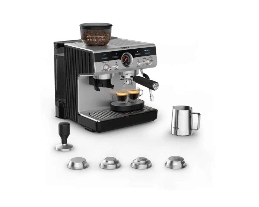 Кафемашина Krups XP801T10 Esp Pump+Grinder Precision 3