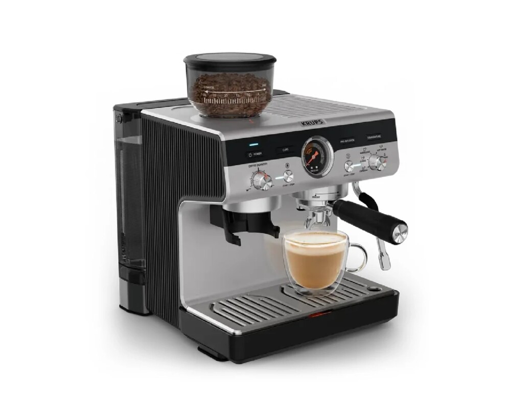 Кафемашина Krups XP801T10 Esp Pump+Grinder Precision 2