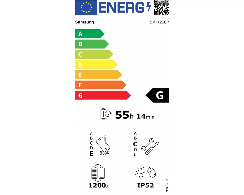 Таблет Samsung SM-X216R Galaxy Tab A9+ 11" 5G 8GB 128GB Navy 8