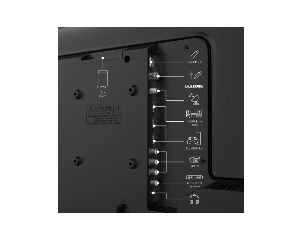 Телевизор Thomson 32"HD Easy TV; 1366 x 768 (HD) 3