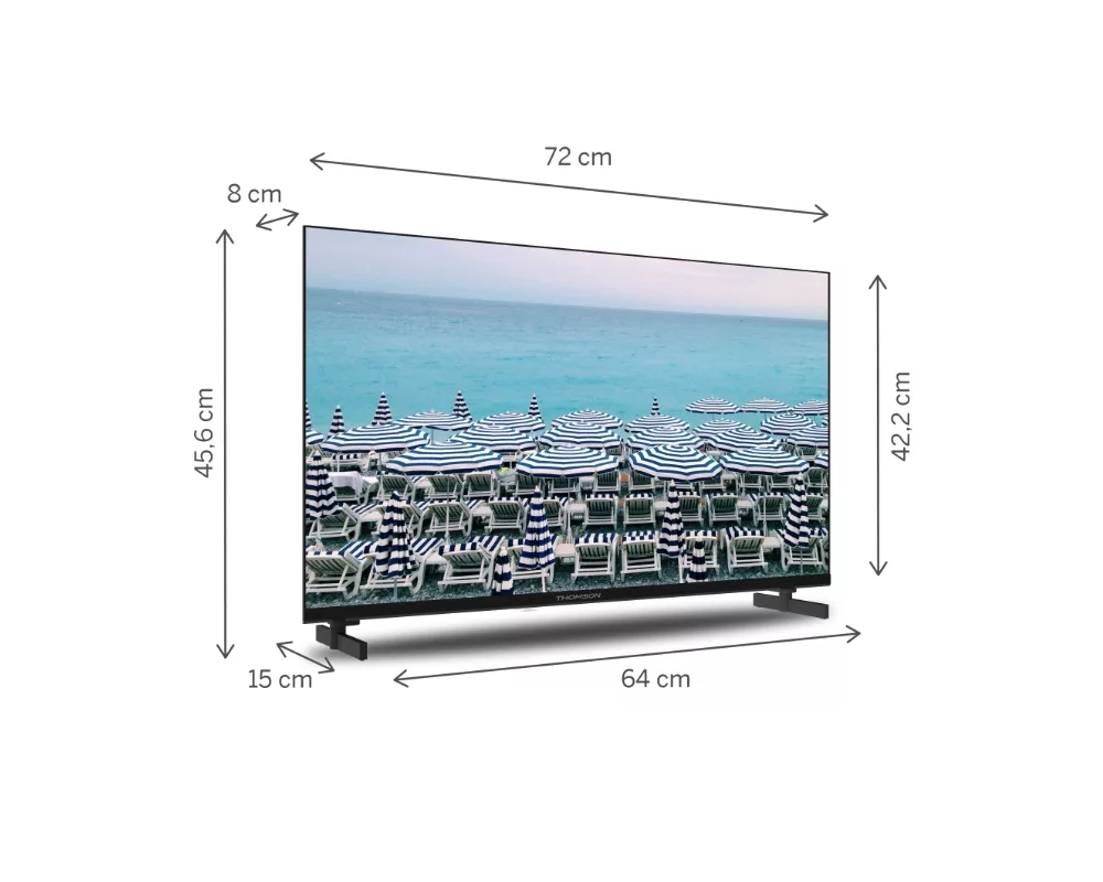 Телевизор Thomson 32"HD Easy TV; 1366 x 768 (HD) 2