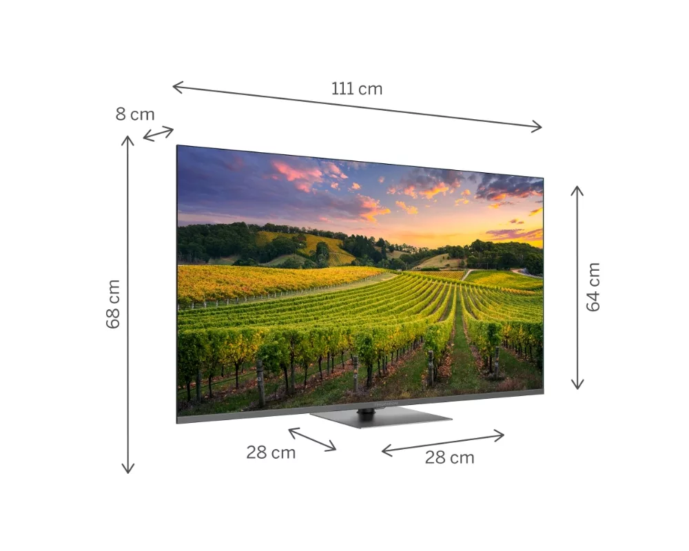 Телевизор Thomson 50" QLED Google TV; 3840 x 2160 (4K UHD) 2