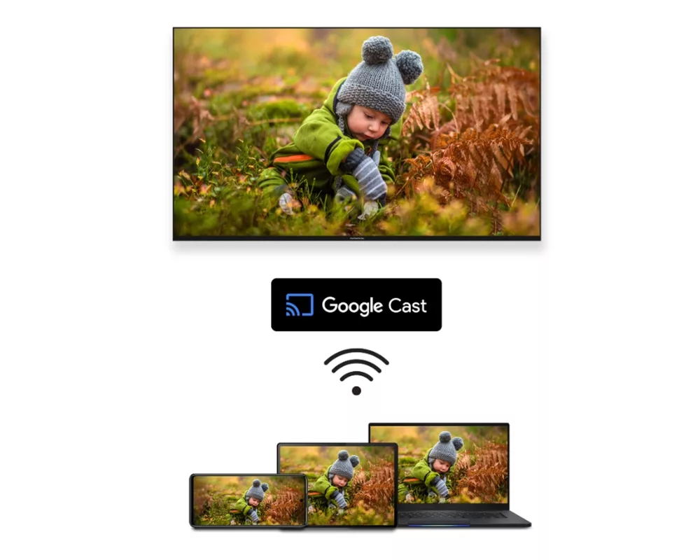 Телевизор Thomson 50" QLED Google TV; 3840 x 2160 (4K UHD) 10