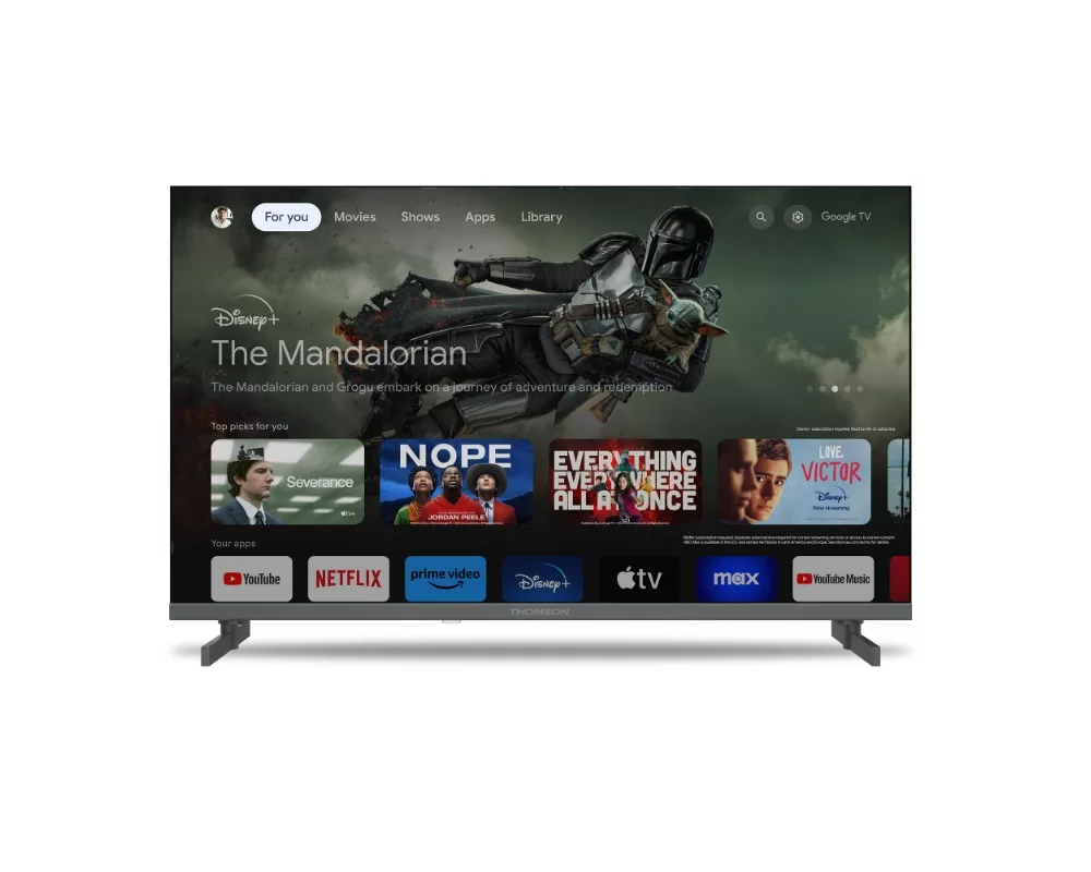 Телевизор Thomson 50" QLED Google TV; 3840 x 2160 (4K UHD) 2