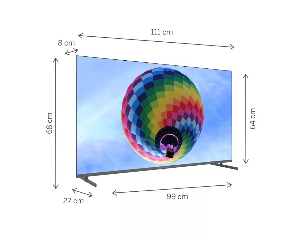 Телевизор Thomson 50" QLED Google TV; 3840 x 2160 (4K UHD) 3
