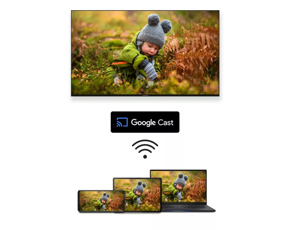 Телевизор Thomson 50" QLED Google TV; 3840 x 2160 (4K UHD) 9