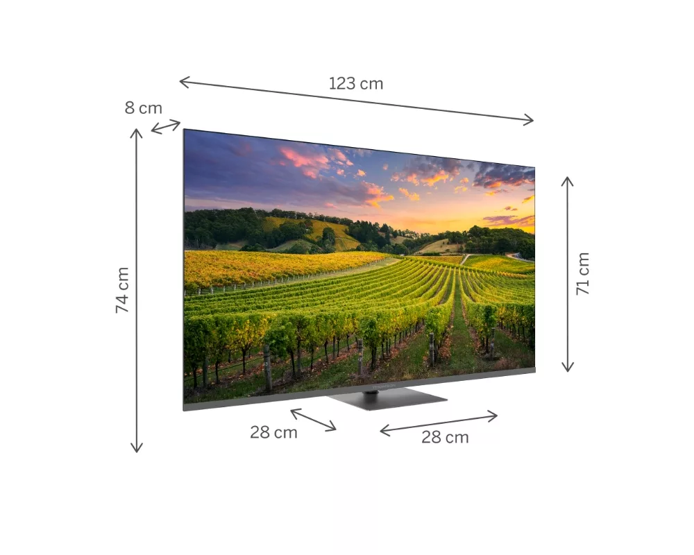 Телевизор Thomson 55" QLED Google TV; 3840 x 2160 (4K UHD) 2