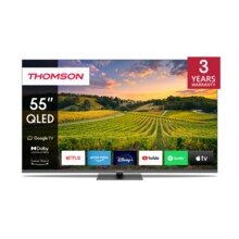  Thomson 55&quot; QLED Google TV; 3840 x 2160 (4K UHD) 862975 55QG5C14 на топ цена - PIC.bg