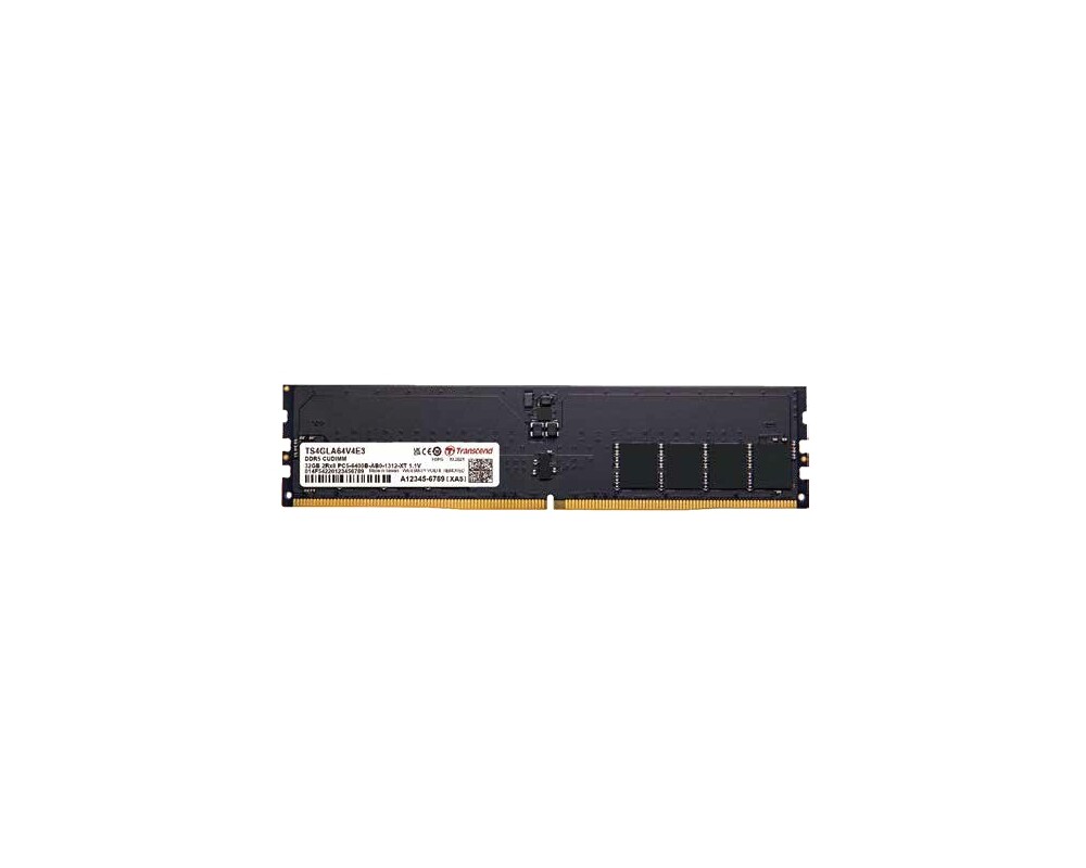 Памет Transcend 16GB DDR5 5600Mhz U-DIMM 1Rx8 (2Gx8)x8 1.1V 2