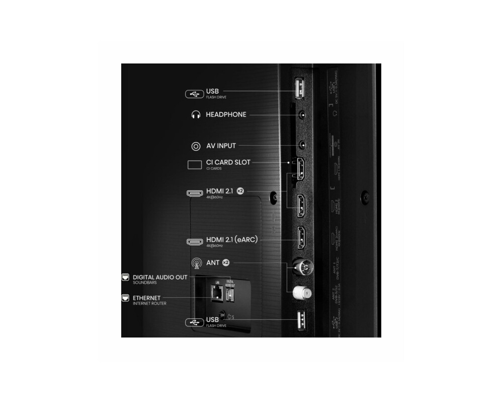 Телевизор Hisense 85" E7Q 4