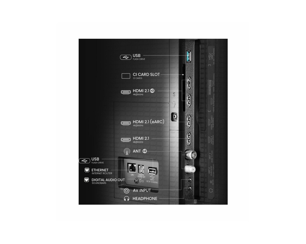 Телевизор Hisense 85"U7Q Pro 4