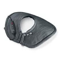  Beurer HK 66 Cosy Grey Shoulder & Neck Heat Pad; 3 temperature settings; auto switch-off after 90 min; washable on 30°; removable switch; fleece fibre;56(L)x52(W) cm 865267 20056_BEU на топ цена - PIC.bg