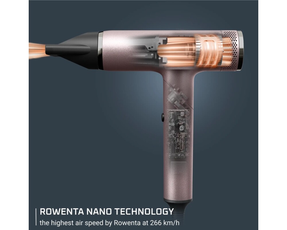 Сешоар Rowenta HY8530E0 Hair Dryer Nano Fold Cinnamon P 5