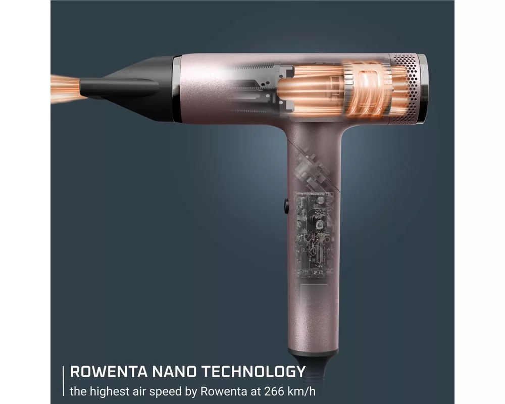 Сешоар Rowenta HY8530E0 Hair Dryer Nano Fold Cinnamon P 5