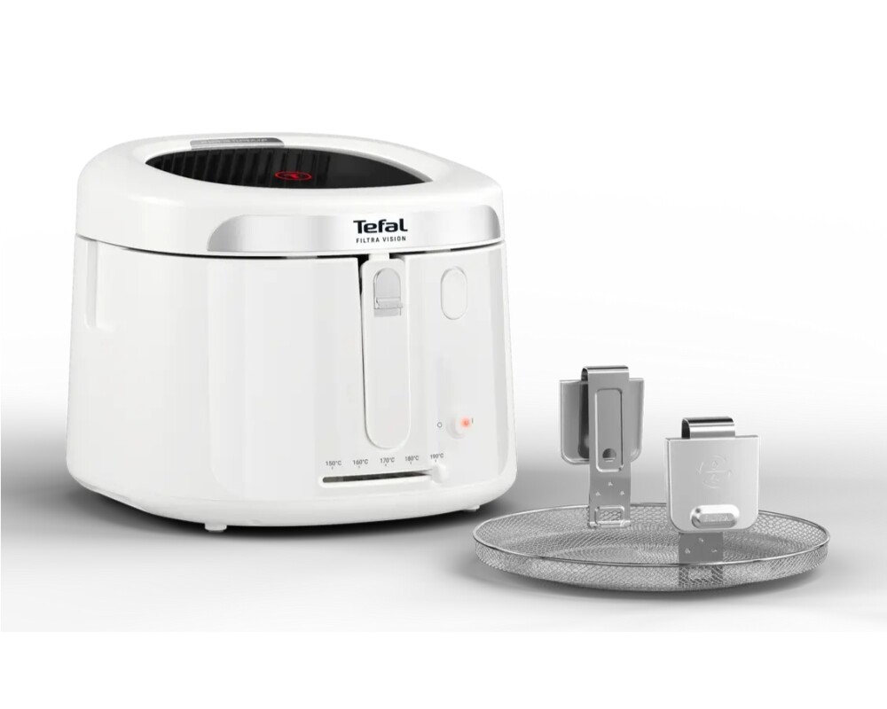 Фритюрник Tefal FF2541E0 Fry Deep Fryer Filtra Vision Wh 3